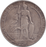 1910 FLORIN ( FINE ) - FLORIN - Cambridgeshire Coins