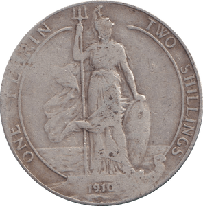 1910 FLORIN ( FINE ) - FLORIN - Cambridgeshire Coins