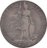 1910 FLORIN ( FINE ) - FLORIN - Cambridgeshire Coins