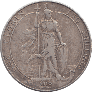 1910 FLORIN ( GF ) - FLORIN - Cambridgeshire Coins