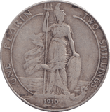 1910 FLORIN ( GF ) - FLORIN - Cambridgeshire Coins