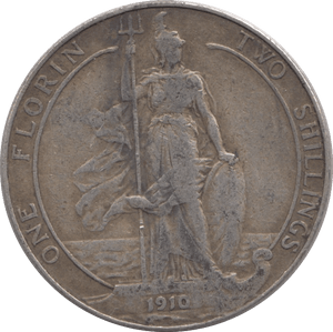 1910 FLORIN ( GF ) - FLORIN - Cambridgeshire Coins