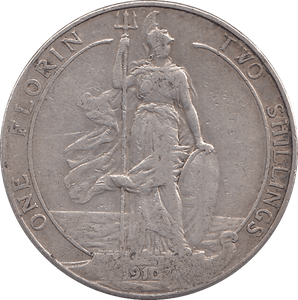 1910 FLORIN ( GF ) - FLORIN - Cambridgeshire Coins