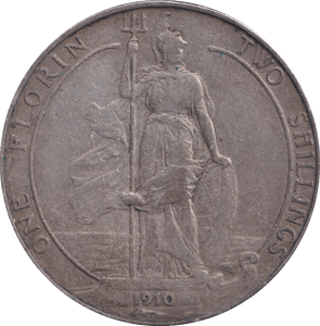 1910 FLORIN ( GF ) - FLORIN - Cambridgeshire Coins