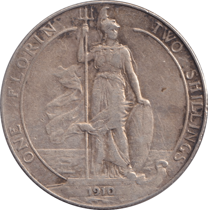 1910 FLORIN ( GF ) - FLORIN - Cambridgeshire Coins