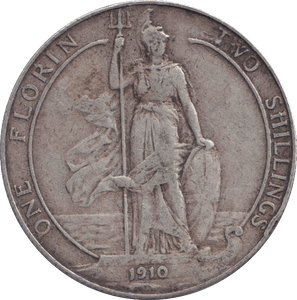 1910 FLORIN ( GF ) - FLORIN - Cambridgeshire Coins