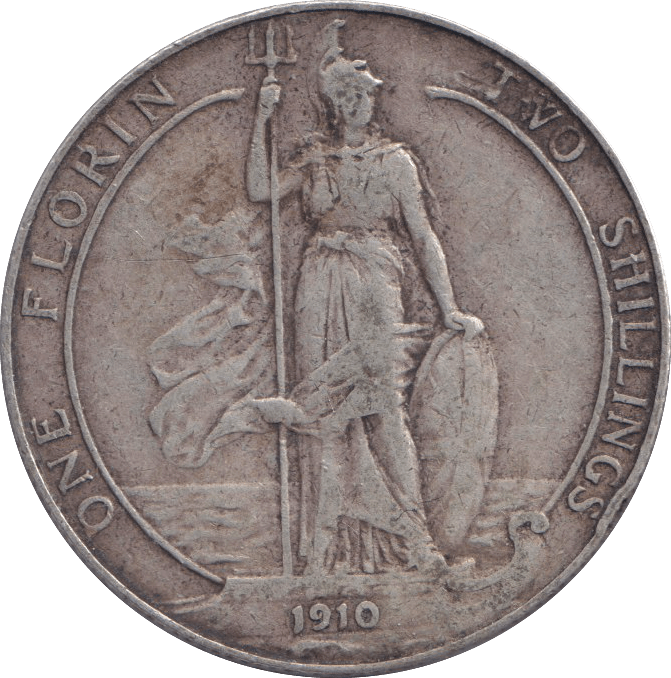 1910 FLORIN ( GF ) - FLORIN - Cambridgeshire Coins