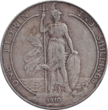 1910 FLORIN ( GF ) - FLORIN - Cambridgeshire Coins