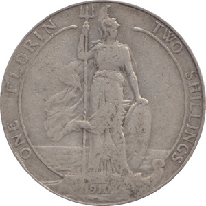 1910 FLORIN ( NF ) - FLORIN - Cambridgeshire Coins