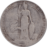 1910 FLORIN ( NF ) - FLORIN - Cambridgeshire Coins
