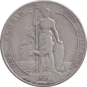 1910 FLORIN ( NF ) - FLORIN - Cambridgeshire Coins