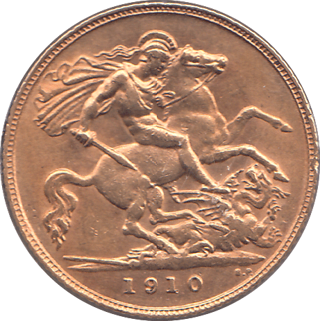 1910 GOLD HALF SOVEREIGN ( EF ) - HALF SOVEREIGN - Cambridgeshire Coins