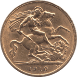 1910 GOLD HALF SOVEREIGN ( GVF ) - Half Sovereign - Cambridgeshire Coins