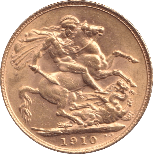 1910 GOLD SOVEREIGN ( AUNC ) - SOVEREIGN - Cambridgeshire Coins