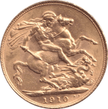 1910 GOLD SOVEREIGN ( AUNC ) - SOVEREIGN - Cambridgeshire Coins
