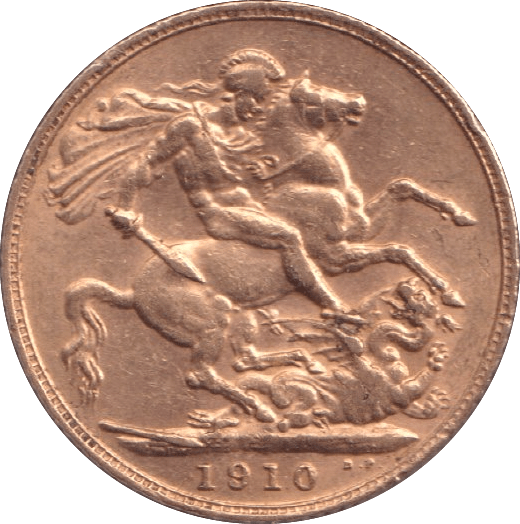 1910 GOLD SOVEREIGN ( AUNC ) - SOVEREIGN - Cambridgeshire Coins