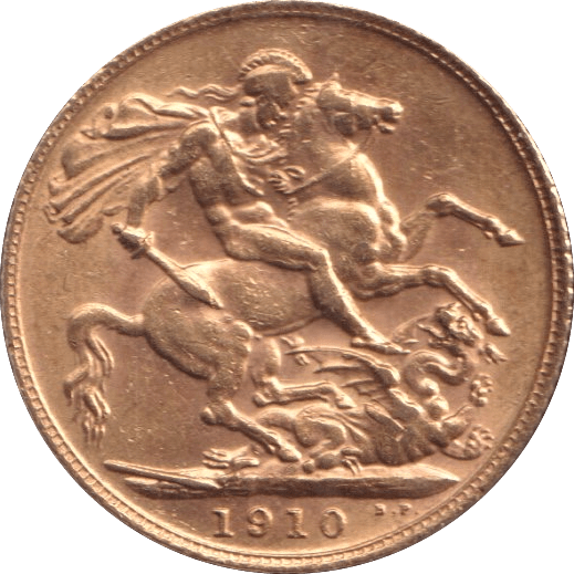 1910 GOLD SOVEREIGN ( EF ) - SOVEREIGN - Cambridgeshire Coins