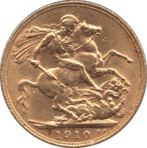 1910 GOLD SOVEREIGN ( EF ) - Sovereign - Cambridgeshire Coins