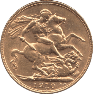 1910 GOLD SOVEREIGN ( EF ) - Sovereign - Cambridgeshire Coins