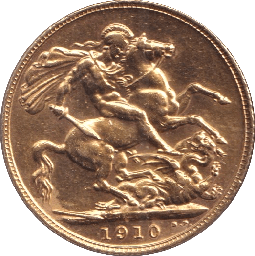 1910 GOLD SOVEREIGN ( EF ) - SOVEREIGN - Cambridgeshire Coins