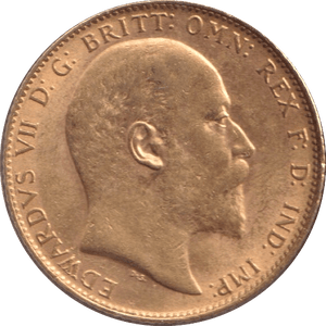 1910 GOLD SOVEREIGN ( EF ) - SOVEREIGN - Cambridgeshire Coins