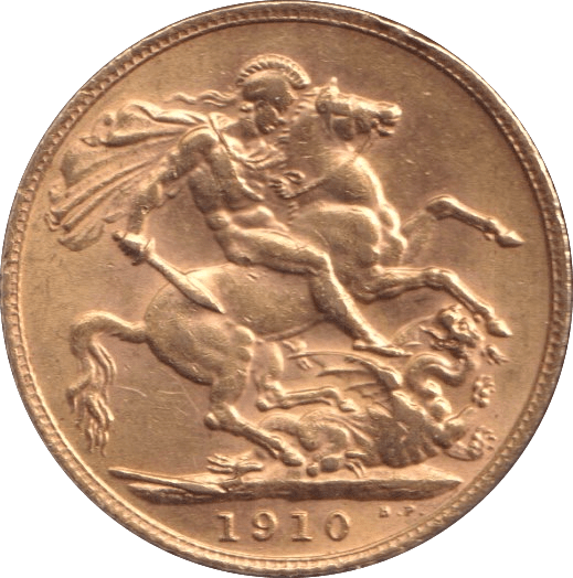 1910 GOLD SOVEREIGN ( EF ) - SOVEREIGN - Cambridgeshire Coins