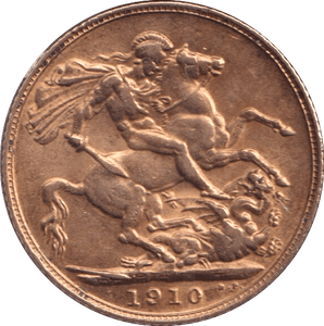 1910 GOLD SOVEREIGN ( GVF ) - SOVEREIGN - Cambridgeshire Coins