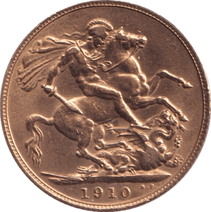 1910 GOLD SOVEREIGN ( GVF ) - SOVEREIGN - Cambridgeshire Coins