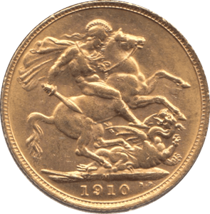 1910 GOLD SOVEREIGN ( UNC ) MELBOURNE MINT - SOVEREIGN - Cambridgeshire Coins