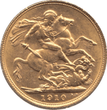 1910 GOLD SOVEREIGN ( UNC ) MELBOURNE MINT - SOVEREIGN - Cambridgeshire Coins