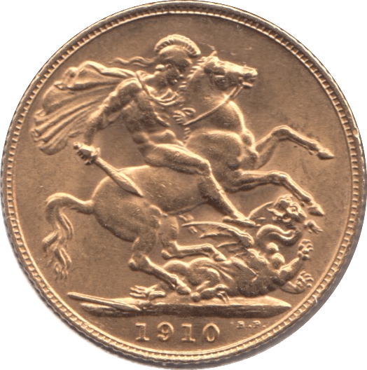 1910 GOLD SOVEREIGN ( UNC ) - SOVEREIGN - Cambridgeshire Coins