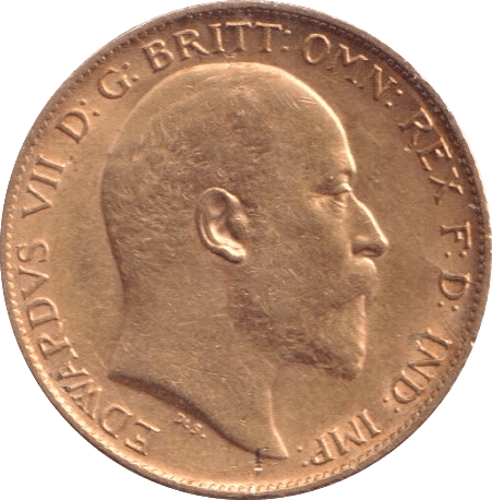 1910 HALF SOVEREIGN ( EF ) - HALF SOVEREIGN - Cambridgeshire Coins