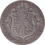 1910 HALFCROWN ( FINE ) - HALFCROWN - Cambridgeshire Coins