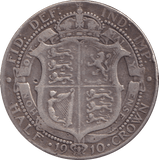 1910 HALFCROWN ( FINE ) - HALFCROWN - Cambridgeshire Coins