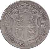 1910 HALFCROWN ( FINE ) - Halfcrown - Cambridgeshire Coins