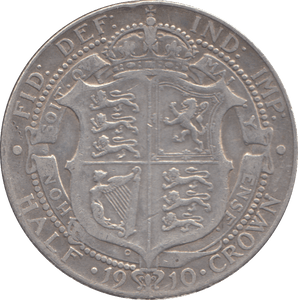 1910 HALFCROWN ( FINE ) - HALFCROWN - Cambridgeshire Coins