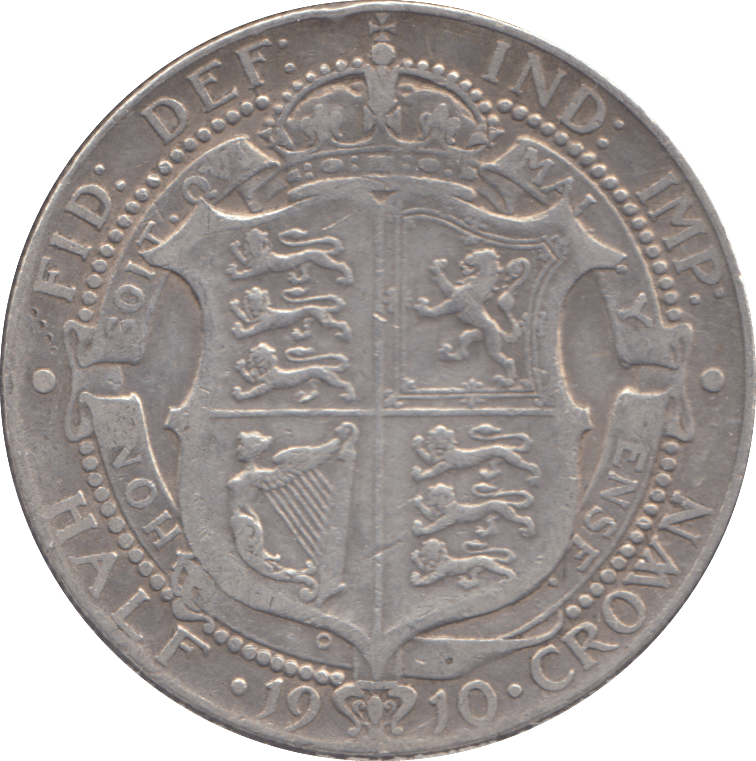 1910 HALFCROWN ( FINE ) - HALFCROWN - Cambridgeshire Coins