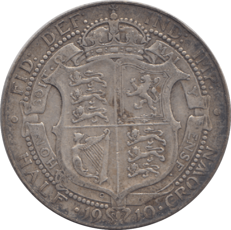 1910 HALFCROWN ( GF ) - HALFCROWN - Cambridgeshire Coins