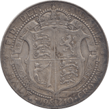 1910 HALFCROWN ( GF ) - HALFCROWN - Cambridgeshire Coins