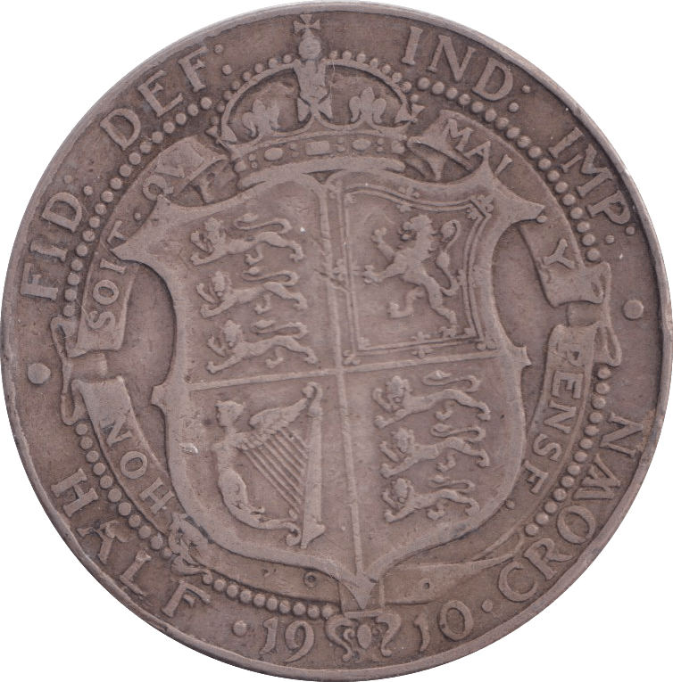1910 HALFCROWN ( GF ) - HALFCROWN - Cambridgeshire Coins