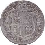 1910 HALFCROWN ( GF ) - HALFCROWN - Cambridgeshire Coins