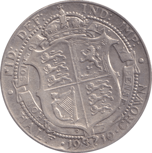 1910 HALFCROWN ( GF ) - HALFCROWN - Cambridgeshire Coins