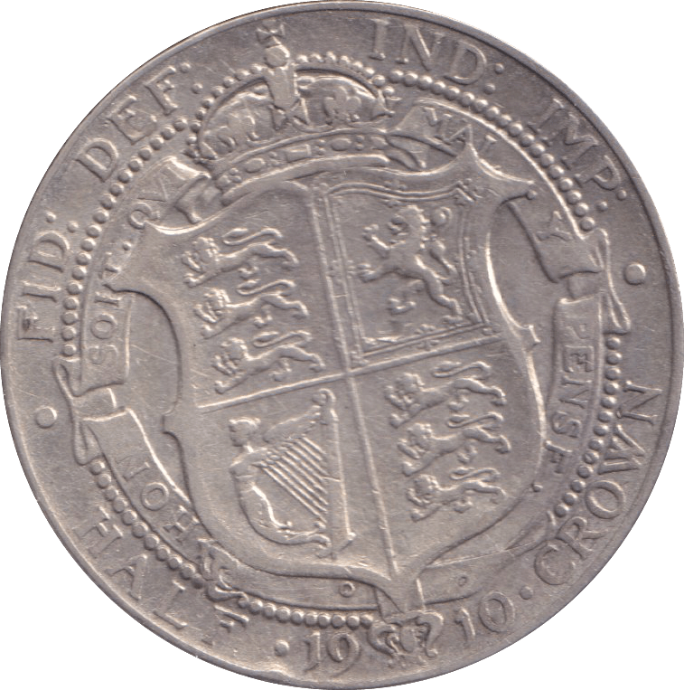 1910 HALFCROWN ( GF ) - HALFCROWN - Cambridgeshire Coins