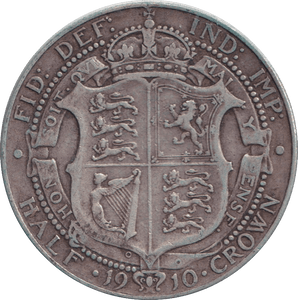 1910 HALFCROWN ( GF ) - HALFCROWN - Cambridgeshire Coins