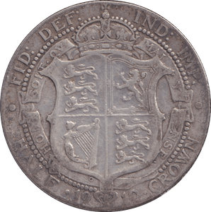 1910 HALFCROWN ( GF ) - HALFCROWN - Cambridgeshire Coins