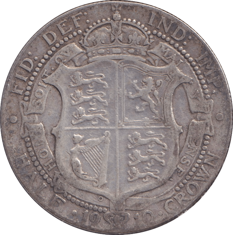 1910 HALFCROWN ( GF ) - HALFCROWN - Cambridgeshire Coins