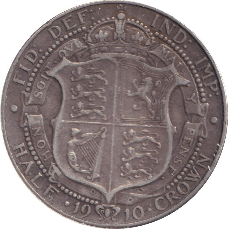 1910 HALFCROWN ( GF ) - WORLD COINS - Cambridgeshire Coins
