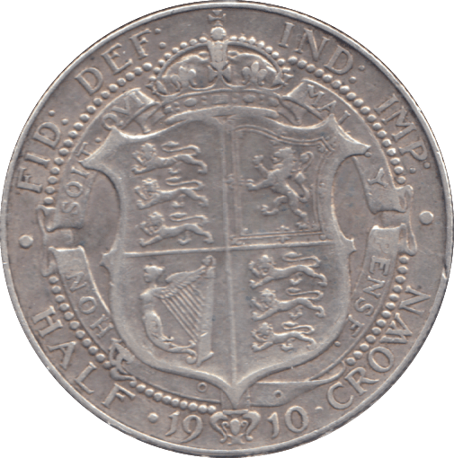 1910 HALFCROWN ( GF ) - WORLD COINS - Cambridgeshire Coins