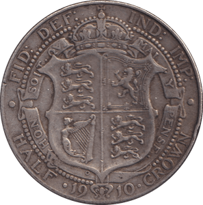 1910 HALFCROWN ( GF ) - WORLD COINS - Cambridgeshire Coins