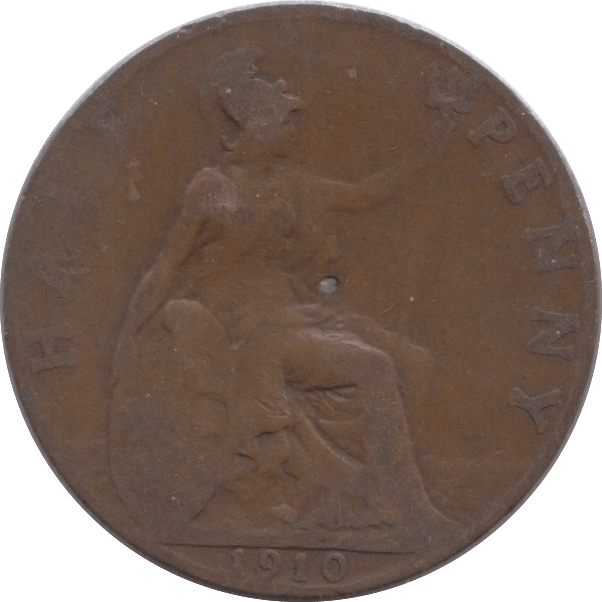 1910 HALFPENNY ( FINE ) - Halfpenny - Cambridgeshire Coins
